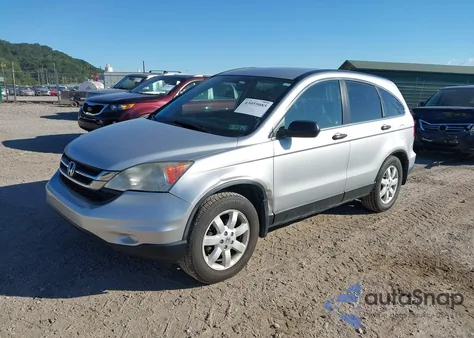 2011 Honda Cr-V Se из США, поврежденный, VIN 5J6RE4H44BL087260